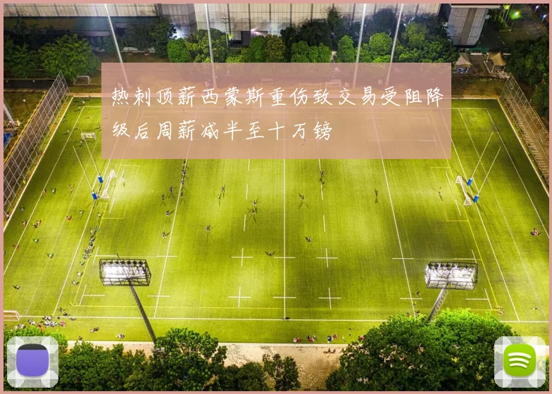 热刺顶薪西蒙斯重伤致交易受阻降级后周薪减半至十万镑